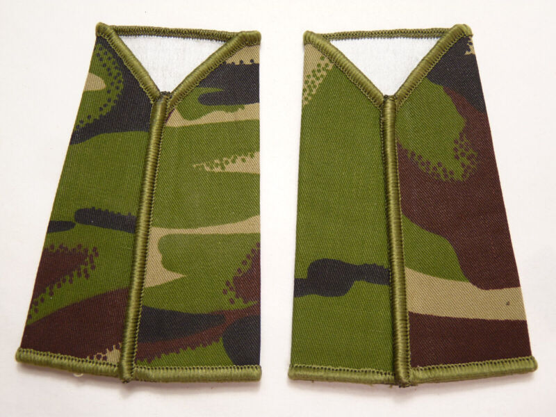 DPM Rank Slides / Epaulette Single Genuine British Army - ACF Staff Sergeant - The Militaria Shop