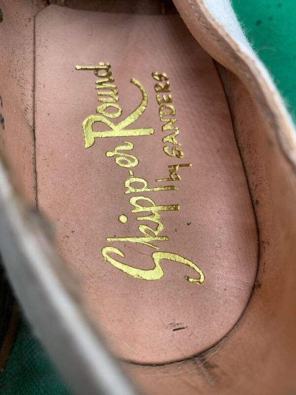 Original WW2 British Army Women's White Summer Shoes - ATS WAAF - Size 230s - The Militaria Shop