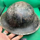 British Army Mk2 Brodie Helmet - Original WW2 - South African Manufactured - The Militaria Shop