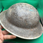 British Army Mk2 Brodie Helmet - Original WW2 - South African Manufactured - The Militaria Shop