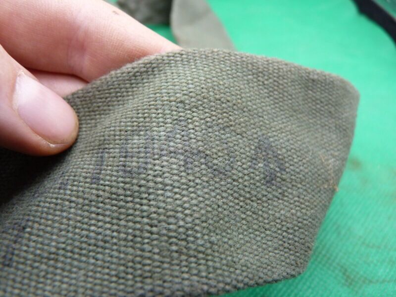 Original WW2 British Army 44 Pattern Equipment Strap - 1945 Dated - The Militaria Shop