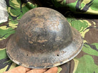 British Army Mk2 Brodie Helmet - Original WW2 - South African Manufactured - The Militaria Shop