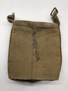 WW2 British Army 37 Pattern Webbing Water Bottle Carrier Harness - 1943 Dated - The Militaria Shop