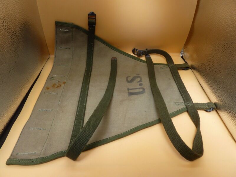 Original WW2 US Army M1928 Haversack Pack Tail - 1944 Dated - The Militaria Shop