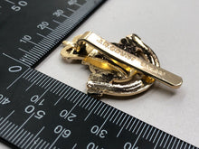 Load image into Gallery viewer, Genuine British Army Cap Badge - Leicestershire &amp; Derbyshire Yeomanry - The Militaria Shop
