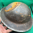 British Army Mk2 Brodie Helmet - Original WW2 - South African Manufactured - The Militaria Shop