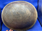 WW2 Canadian Army Mk3 Turtle Helmet - Original WW2 Helmet Shell - High Rivet - The Militaria Shop