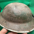 British Army Mk2 Brodie Helmet - Original WW2 - South African Manufactured - The Militaria Shop