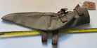 A canvas 1915 pattern Bulgarian Army issue pick-axe head cover. Lightly used. - The Militaria Shop