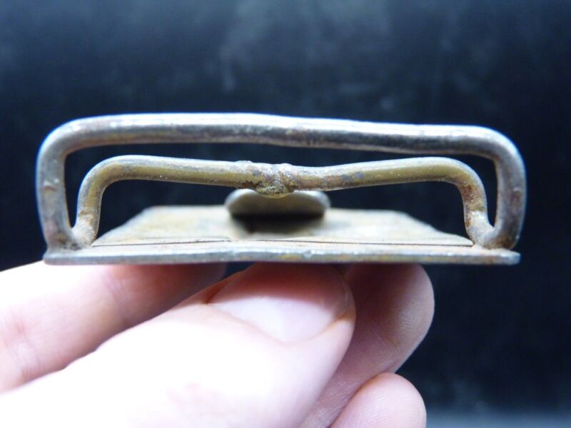 Original WW2 USSR Russian Soldiers Army Brass Belt Buckle - The Militaria Shop