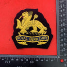 British Army Royal Berkshire Regimental Embroidered Blazer Badge - The Militaria Shop