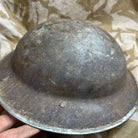 British Army Mk2 Brodie Helmet - Original WW2 - South African Manufactured - The Militaria Shop