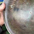 WW2 Canadian Army Mk3 Turtle Helmet - Original Helmet Shell - High Rivet - The Militaria Shop