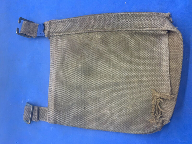 WW2 British Army / RAF 37 Pattern Webbing Water Bottle Carrier Harness 1942 Date - The Militaria Shop