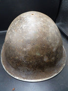 Mk3 Canadian / British Army Original WW2 Turtle Helmet High Rivet - The Militaria Shop