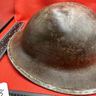 British Army Mk2 Brodie Helmet - Original WW2 - South African Manufactured - The Militaria Shop