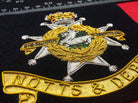 British Army Bullion Embroidered Blazer Badge - Notts & Derby Regiment - The Militaria Shop