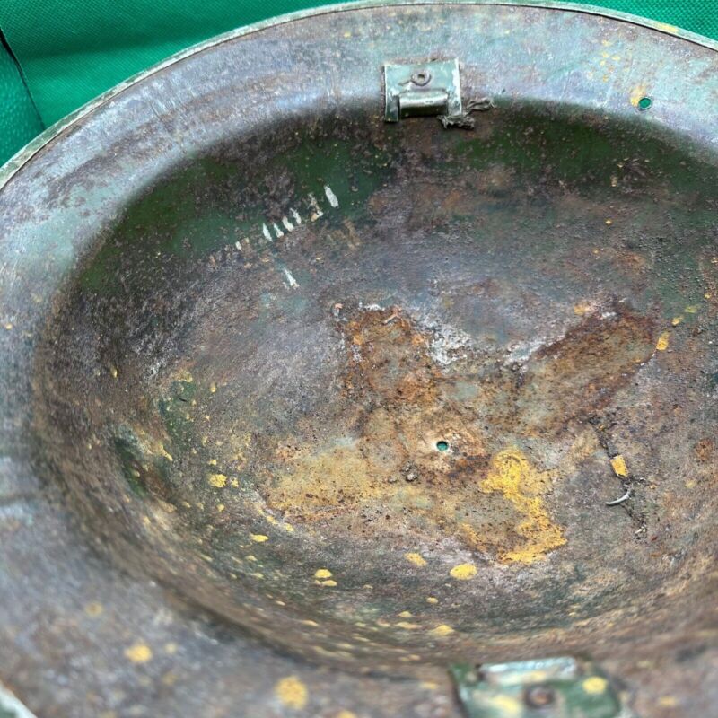 British Army Mk2 Brodie Helmet - Original WW2 - South African Manufactured - The Militaria Shop
