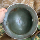 Original WW2 British Style South African Mk2 Army Combat Helmet - The Militaria Shop