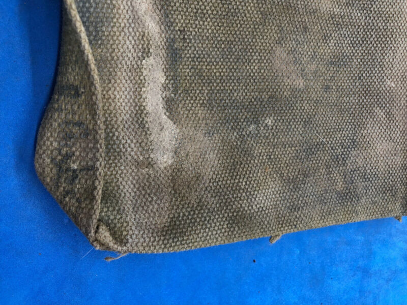 WW2 British Army 37 Pattern Webbing Water Bottle Carrier Harness - 1944 Dated - The Militaria Shop