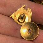 Russian Soviet Badge.влксм All-Union Leninist Communist Youth Union Screw Back - The Militaria Shop