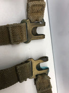 Original WW2 British Army 37 Pattern L Straps Pair - Wartime Dated - The Militaria Shop
