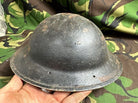 British Army Mk2 Brodie Helmet - Original WW2 - South African Manufactured - The Militaria Shop