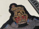 British Army - Victorian Crown Royal Army Pay Corps Bullion Badge. Large Size. - The Militaria Shop