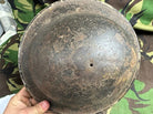 British Army Mk2 Brodie Helmet - Original WW2 - South African Manufactured - The Militaria Shop