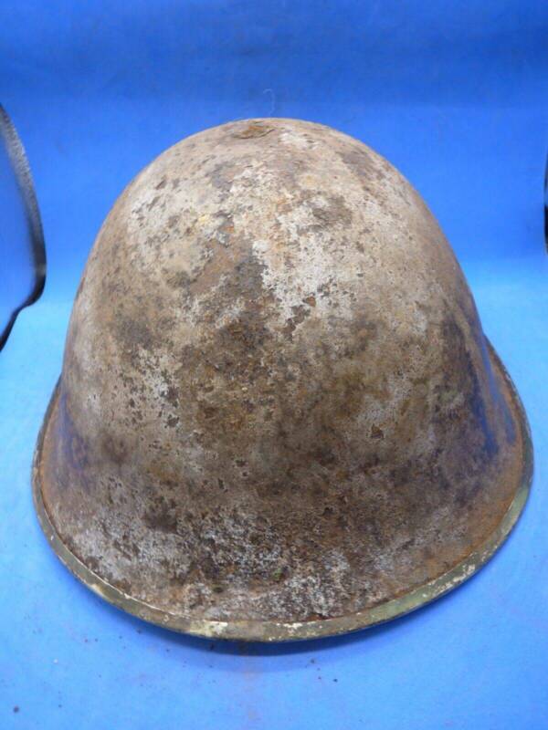 Original WW2 Onwards British Army Mk4 Turtle Helmet - The Militaria Shop