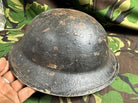 British Army Mk2 Brodie Helmet - Original WW2 - South African Manufactured - The Militaria Shop