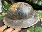 British Army Mk2 Brodie Helmet - Original WW2 - South African Manufactured - The Militaria Shop