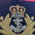 British Royal Navy Bullion Embroidered Blazer Badge - The Militaria Shop