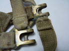 Original WW2 Pattern British Army L Straps Pair - 37 Pattern Webbing Haversack - The Militaria Shop