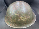 Original WW2 British Army / Canadian Army Mk3 Turtle Combat Helmet - The Militaria Shop