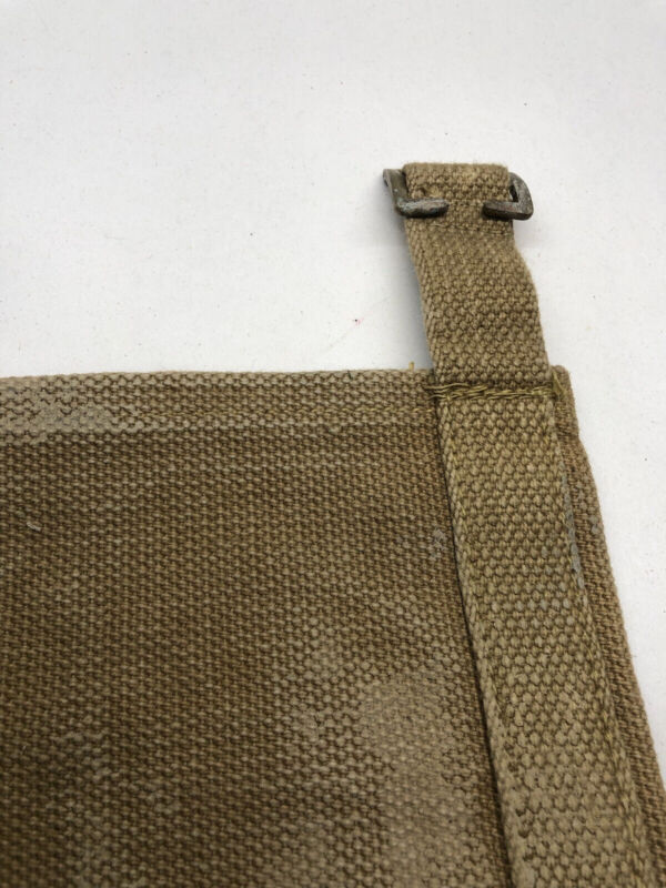 WW2 British Army 37 Pattern Webbing Water Bottle Carrier Harness - 1943 Dated - The Militaria Shop