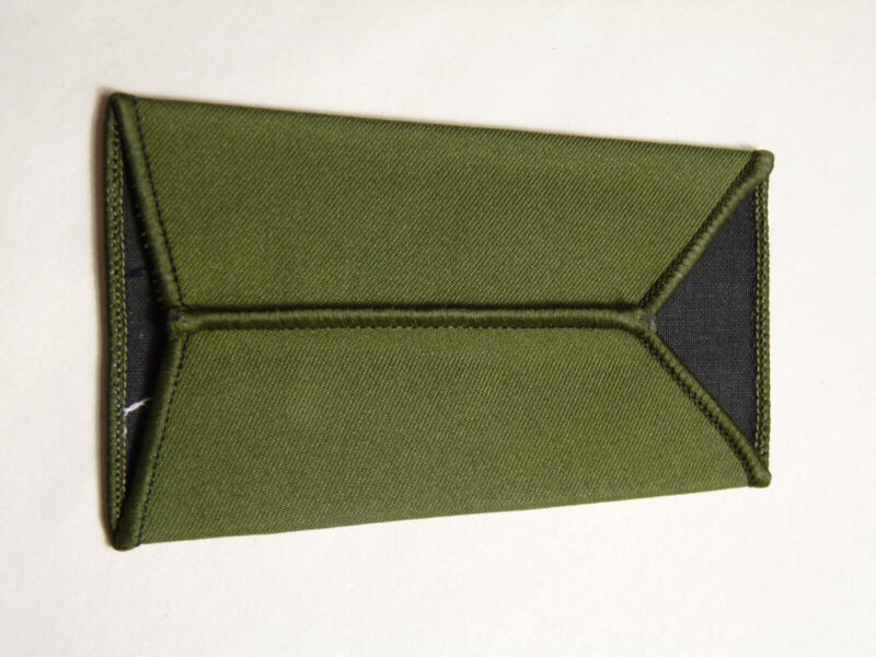 OD Green Rank Slides / Epaulette Pair Genuine British Army - ACF Warrant Officer - The Militaria Shop