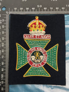 British Army Bullion Embroidered Blazer Badge - The King's Royal Rifle Corp - The Militaria Shop
