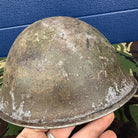WW2 Canadian Army Mk3 Turtle Helmet - Original Helmet Shell - High Rivet - The Militaria Shop