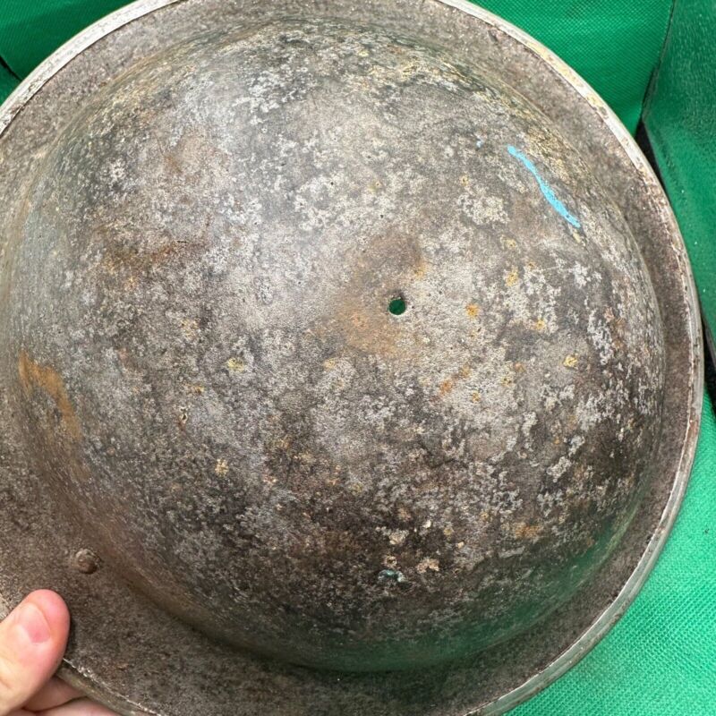 British Army Mk2 Brodie Helmet - Original WW2 - South African Manufactured - The Militaria Shop