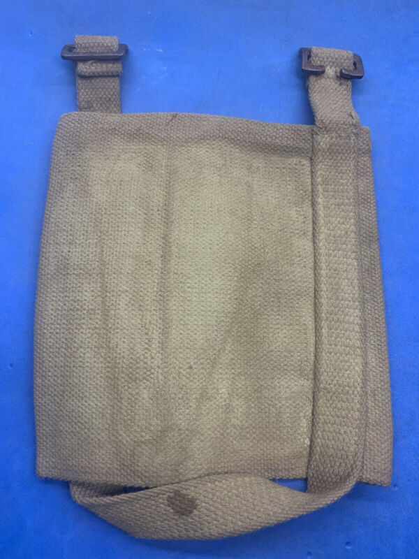 WW2 British Army / RAF 37 Pattern Webbing Water Bottle Carrier Harness 1945 Date - The Militaria Shop