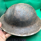 British Army Mk2 Brodie Helmet - Original WW2 - South African Manufactured - The Militaria Shop