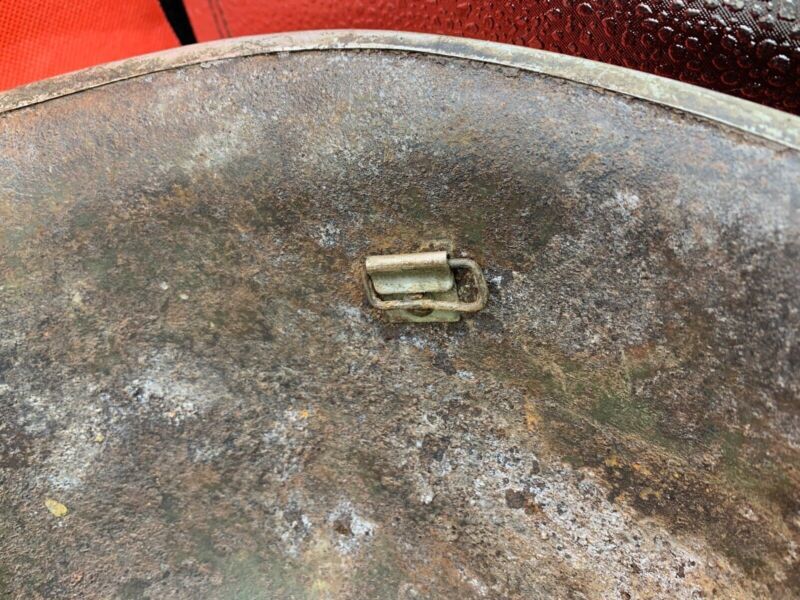 Mk3 Turtle Helmet - Original WW2 British / Canadian Army Combat Helmet - The Militaria Shop