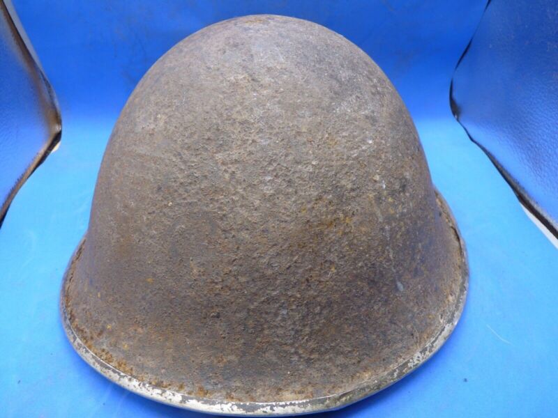 Original WW2 Onwards British Army Mk4 Turtle Helmet - The Militaria Shop
