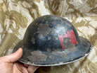 British Army Mk2 Brodie Helmet - Original WW2 - South African Manufactured - The Militaria Shop