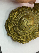 Original British Army KC WW1 8th The King's Liverpool Regiment Vol Btn Cap - The Militaria Shop
