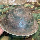 Original WW2 British Style South African Mk2 Army Combat Helmet - The Militaria Shop
