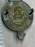 British Army Victorian Crown Welsh Regiment of Foot Cap Badge - The Militaria Shop
