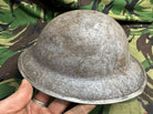 British Army Mk2 Brodie Helmet - Original WW2 - South African Manufactured - The Militaria Shop