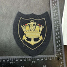 British Royal Merchant Navy Marine Bullion Embroidered Blazer Badge - The Militaria Shop